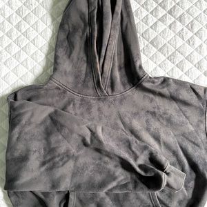 Cozy Fleece Hoodie Fabletics Onyx Smudge Size Large